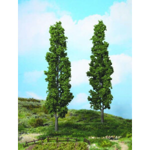 Heki 1983 2 Pappeln, 27 cm hoch, 0-G