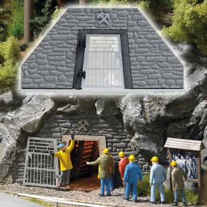 Busch 1472 Mine Entrance for Miners, H0