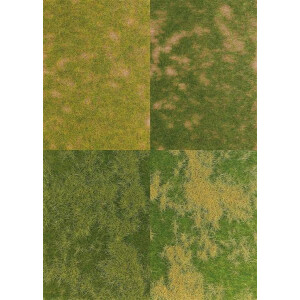 Busch 1300 »Groundcover« Set - 4 pieces, N-H0