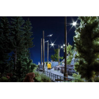 Busch 4154 Street lamp on Wooden Pole, H0