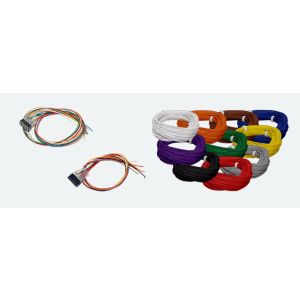 ESU 51940 Hochflexibles Kabel, Durchmesser 0,5mm, AWG36, 10m Wickel, Farbe weiss