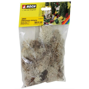 Noch 08600 Dekormoos steingrau, 35 g