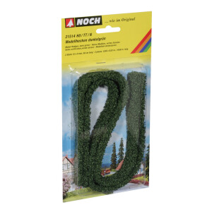 Noch 21514 2 Modellhecken dunkelgrün à 50 cm...