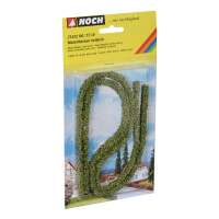 Noch 21522 2 Modellhecken hellgrün, 10 x 6 mm à 50 cm lang, N - H0