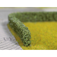 Noch 21524 2 Modellhecken dunkelgrün, 10 x 6 mm à 50 cm lang, N - H0