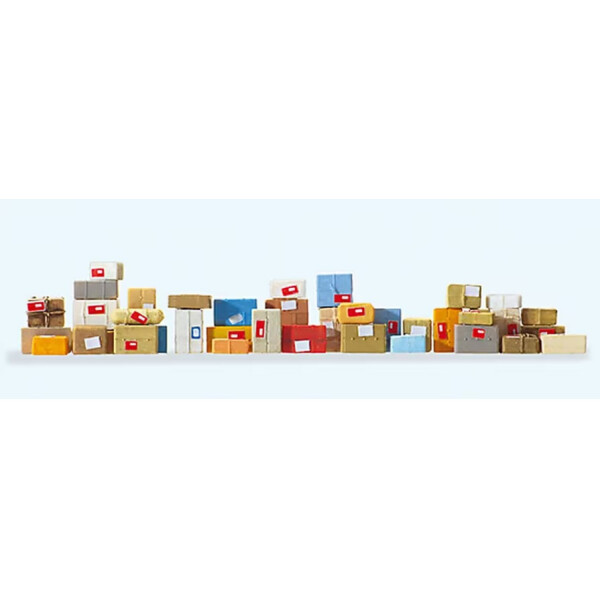 Preiser 17703 Parcels, 40 pieces, H0