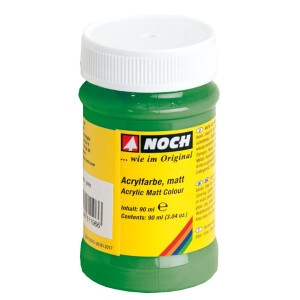 Noch 61194 Acrylfarbe matt, hellgrün, 90 ml