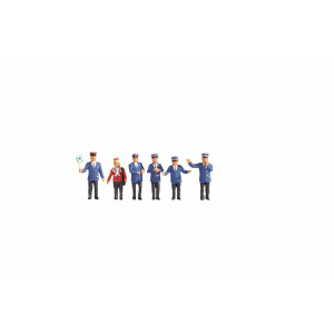 Noch 15265 German Railway Officials, 6 figures, H0