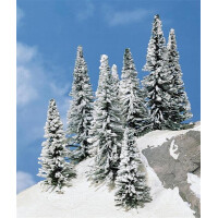 Heki 2160 8 Schneetannen, 5-7 cm hoch, Z-H0