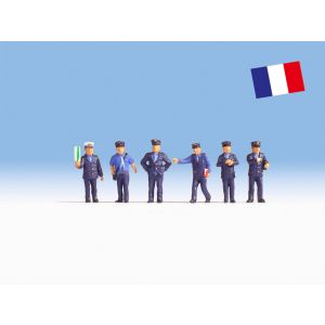 Noch 15269 French Railway Officials, 6 figures, H0