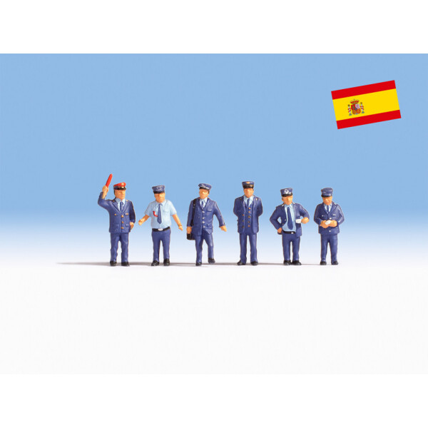 Noch 15270 Spanish Railway Officials, 6 figures, H0