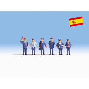 Noch 15270 Spanish Railway Officials, 6 figures, H0