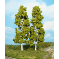 Heki 1920 2 birch-trees, 18 cm, TT-H0