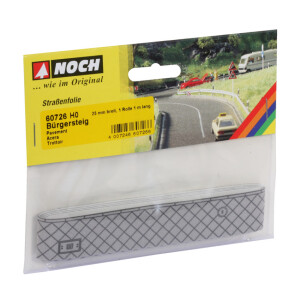 Noch 60726 Bürgersteig, 25 mm breit, 1 Rolle, 1 m...