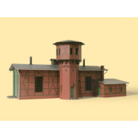 Auhagen 11400 Locomotive shed with water tower, H0