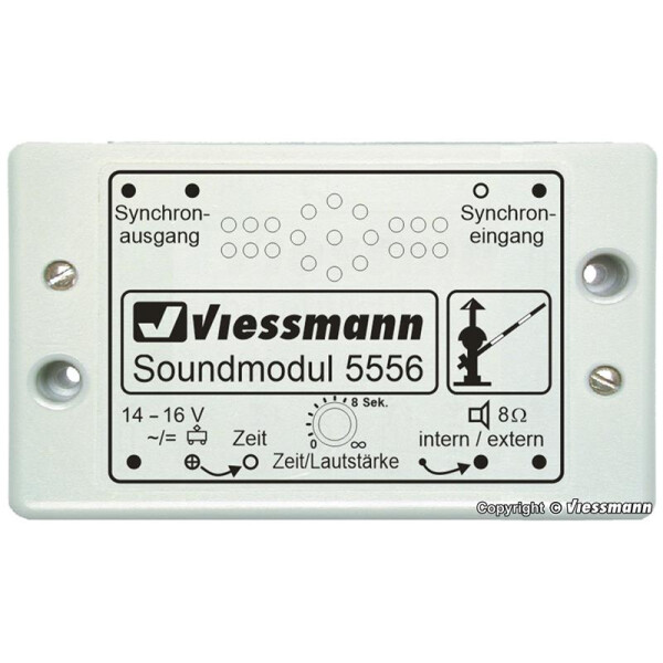 Viessmann 5556 Soundmodul "Bahnübergang"