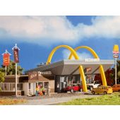 Vollmer 43635 McDonalds Restaurant with McCafé, H0