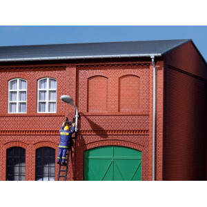 Auhagen 80205 Blind windows red, H0