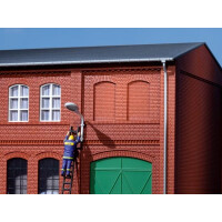 Auhagen 80205 Blind windows red, H0