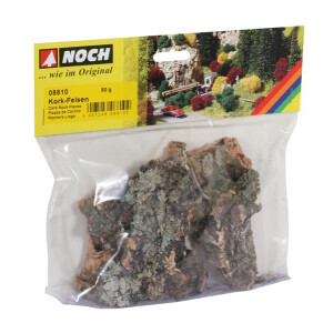 Noch 08810 Cork Rock Pieces, 80 g Polybag, Z - G