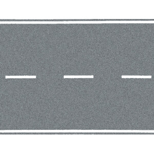Noch 60703 Bundesstraße grau, 1 m lang, H0