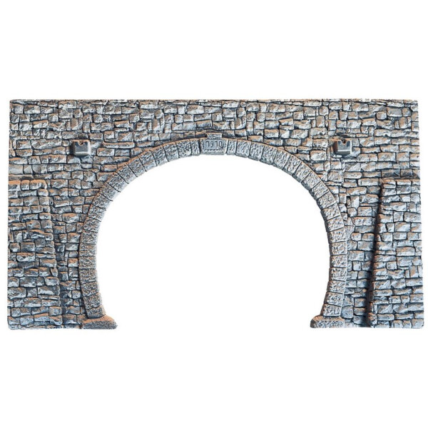 Noch 58248 Tunnel-Portal, 2-gleisig, handbemalt, H0