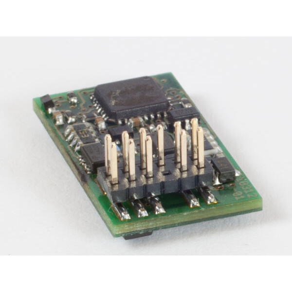 Lenz 10312-01 Lokdecoder SILVER + PluX12 -> 1/1,8 A mit Schnittstecker NEM 658 + SUSI