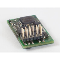 Lenz 10312-01 Lokdecoder SILVER + PluX12 -> 1/1,8 A mit Schnittstecker NEM 658 + SUSI