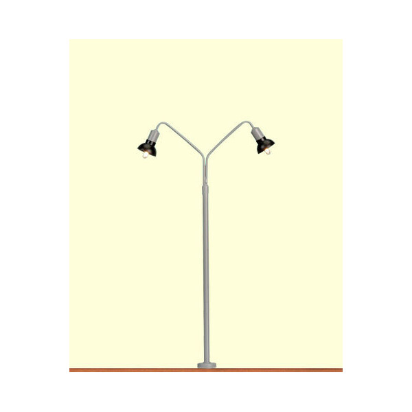 Brawa 84055 Bogenleuchte doppelt, Stecksockel, H0