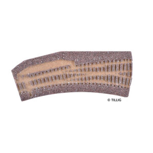 Tillig 86315 Gleisbettung IBW - rechte Weiche (83361),...