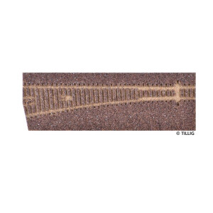 Tillig 86342 Gleisbettung EW3 - linke Weiche (83341),...