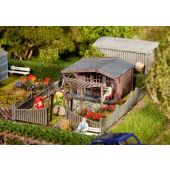 Faller 180491 Allotments with summer house, H0