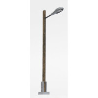 Busch 8734 Street Lamp on Wooden Pole, TT