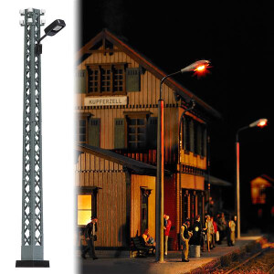 Busch 4130 Lampadaire avec mât, H0