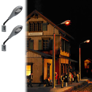 Busch 4133 2 Industrie-Leuchten, H0