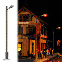 Busch 4134 Eclairage public avec mat en bois, H0