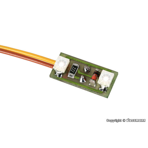 Viessmann 6018 Lampadaire élancé à 2 LEDs