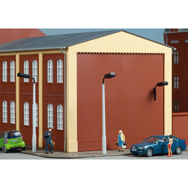 Auhagen 41624 Fake street lamps, square, H0