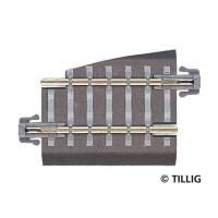 Tillig 83722 Weichenabgang G5, links - Länge 36 mm, TT