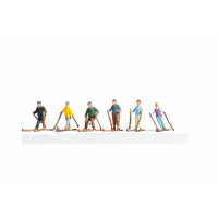 Noch 15828 Skifahrer, 6 Figuren, H0