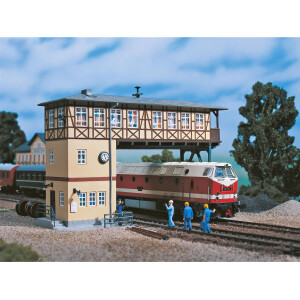 Auhagen 11386 Gantry signal box, H0