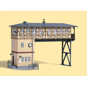 Auhagen 11386 Gantry signal box, H0