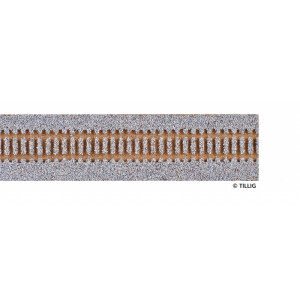 Tillig 86560 Gleisbettung Betonschwellen-Flexgleis -...