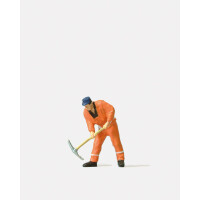 Preiser 28090 Track worker, H0