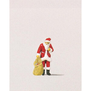 Preiser 29027 Weihnachtsmann mit Gabensack, H0