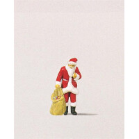 Preiser 29027 Weihnachtsmann mit Gabensack, H0
