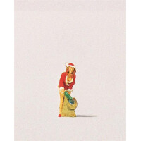 Preiser 29028 Christmas Girl mit Gabensack, H0