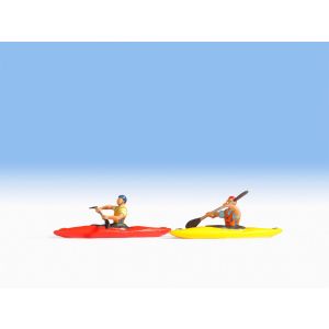 Noch 37809 Kayaks, with figure, not floatable, N