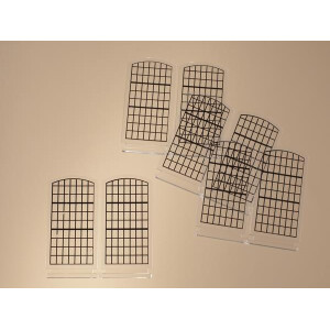 Auhagen 80210 Industrial windows large, H0