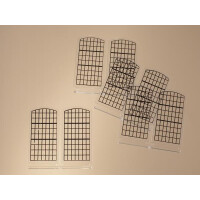 Auhagen 80210 Industrial windows large, H0